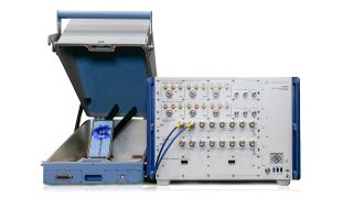 The R&S CMWZ10 shielding box and R&S CMX500 one-box tester were used to research and develop the Nothing Phone (1). (Image: Rohde & Schwarz) The R&S CMWZ10 shielding box and R&S CMX500 one-box tester were used to research and develop the Nothing Phone (1). (Image: Rohde & Schwarz)