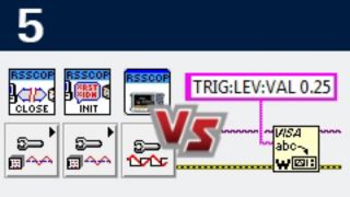 仪器驱动程序和直接 SCPI 命令