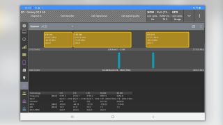 Figure 9: Automatic channel detection, recorded with QualiPoc Android in combination with 5G site testing solution