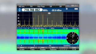 Interference signal close to source