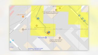 Identified area for interference hunting
