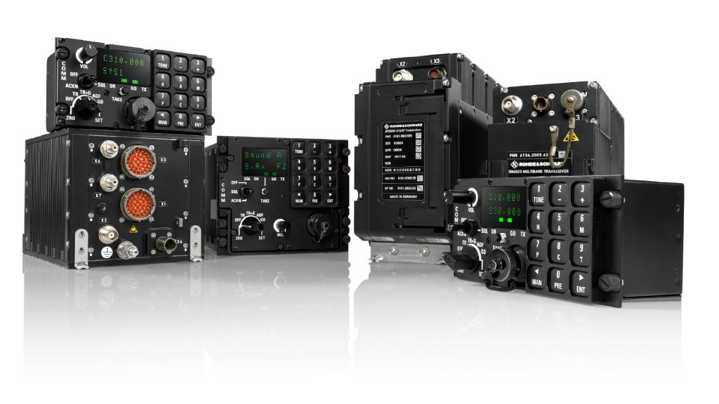 SOVERON software defined, multiband airborne transceivers from Rohde & Schwarz