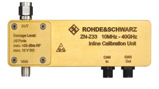 R&S®ZN-Z3x 内联校准单元