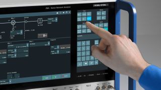 Frequency-converting measurements