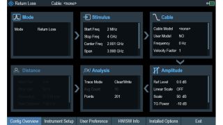 使用概况菜单快速设置参数