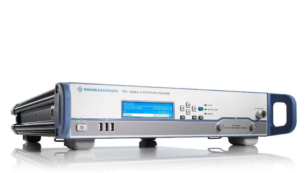 R&S®FPS 信号与频谱分析仪，主视图