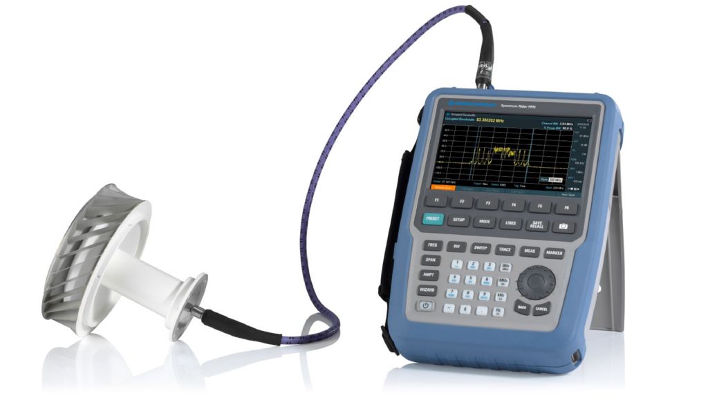  使用 R&S®Spectrum Rider FPH 手持式微波频谱分析仪进行 5G 空口测量