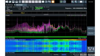 在一个频率段中测量 30 MHz 至 1 GHz