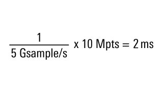 存储深度的计算