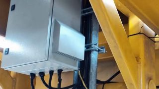 Housing for the R&S®TSMA6 installed inside the AGV