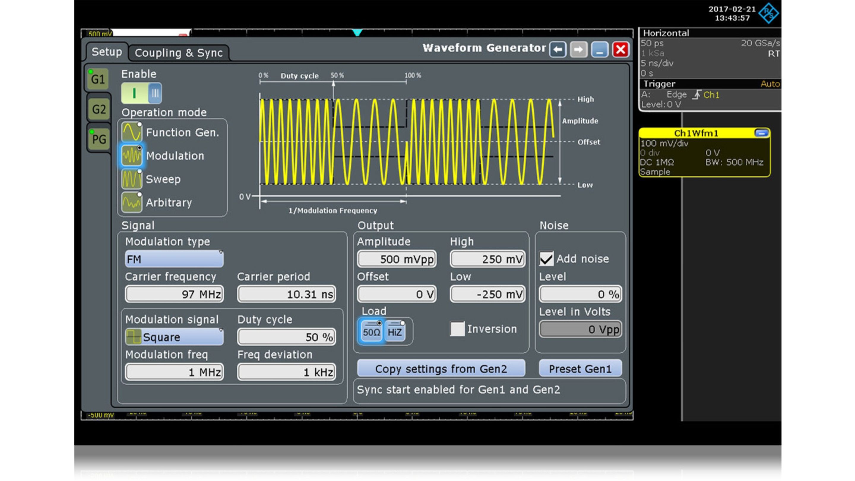 Arbitrary waveform generator 示波器 Rohde & Schwarz
