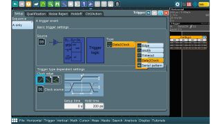 用户可以针对数字通道选择多种触发类型。