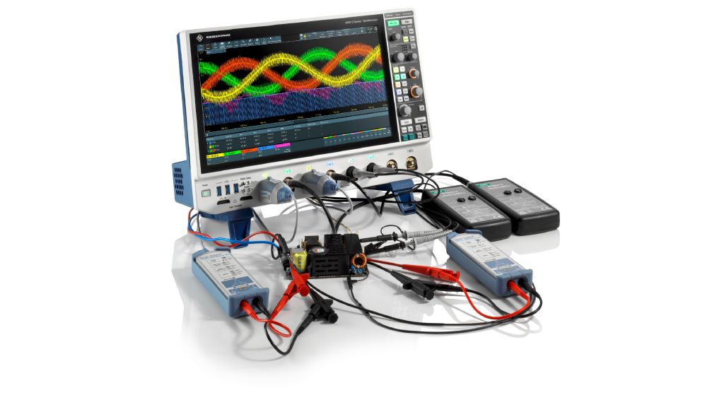 使用具备电流探头接口的 MXO 分析传动系统