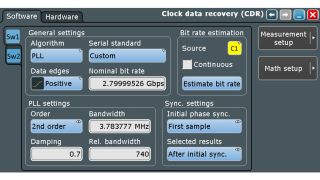 CDR 设置以解调射频线性调频 CDR 设置以解调射频线性调频