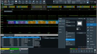 协议触发设置对话框。