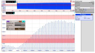 使用 A-B-R 触发捕获的 7.5 μs 脉冲 使用 A-B-R 触发捕获的 7.5 μs 脉冲
