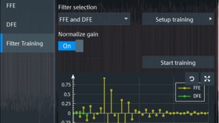Equalizer Training for FFE or FFE+DFE