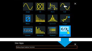 “Mode”（模式）按钮可以直接访问所有 RTH 分析功能。