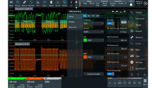 DDR3 读/写周期解码的设置对话框