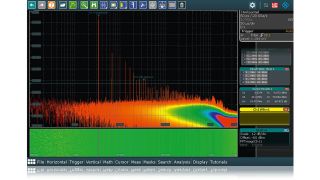 spectrum analysis 示波器软件