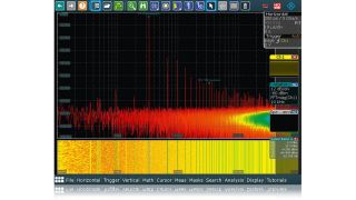 spectrum analysis 示波器软件