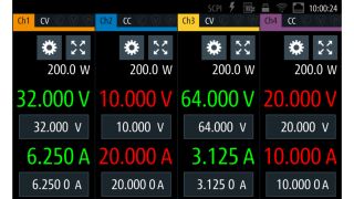 主页屏幕清楚展示所有通道