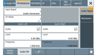 使用 R&S®SMCV100B 生成调频信号