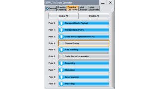 日志记录点用于生成下行链路日志文件。