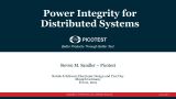 Power integrity for distributed systems