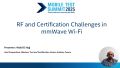RF and certification challenges in mmWave Wi-Fi