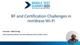 RF and certification challenges in mmWave Wi-Fi
