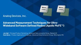Advanced Measurement Techniques for Ultra-Wideband Software Defined Radios Advanced Measurement Techniques for Ultra-Wideband Software Defined Radios