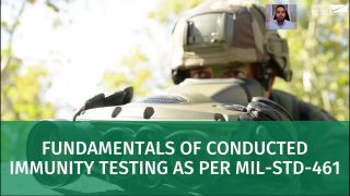 Fundamentals of conducted immunity testing per MIL-STD-461 Fundamentals of conducted immunity testing per MIL-STD-461