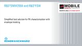 Simplified PA characterization with envelope tracking presented at GSMA MWC 2015