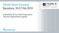 在 GSMA MWC 2014 上提出 5G 毫米波频率