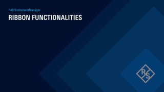 Ribbon functionalities