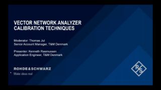 Calibration Techniques of Vector Network Analyzer