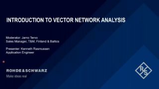 Introduction to Vector Network Analysis