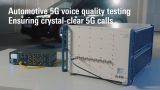 Automotive 5G voice quality testing from Rohde & Schwarz and HEAD acoustics