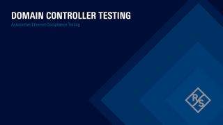 1000BASE-T1 automotive Ethernet compliance testing