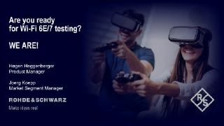 are you ready for wi-fi 6e/7 testing? we are!
