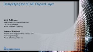 Demystifying the 5G NR physical layer 