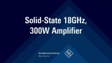 Solid-state 18GHz, 300W amplifier - Phil Parente