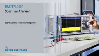 Easy to use and portable spectrum and signal analyzer