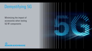 Minimizing the impact of accessories when testing 5G RF components