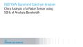 使用 5 GHz 分析带宽进行雷达线性调频分析