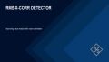 How to improve measurement stability with RMS cross-correlation on the FSWX