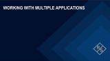 How to duplicate and manage application instances on the FSWX