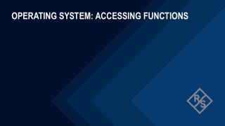 How to navigate the FSWX OS Menu