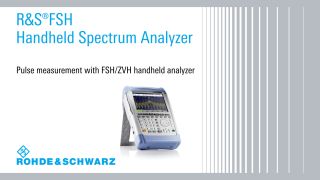 Precise pulse measurements using the R&S®FSH/ZVH handheld spectrum analyzer
